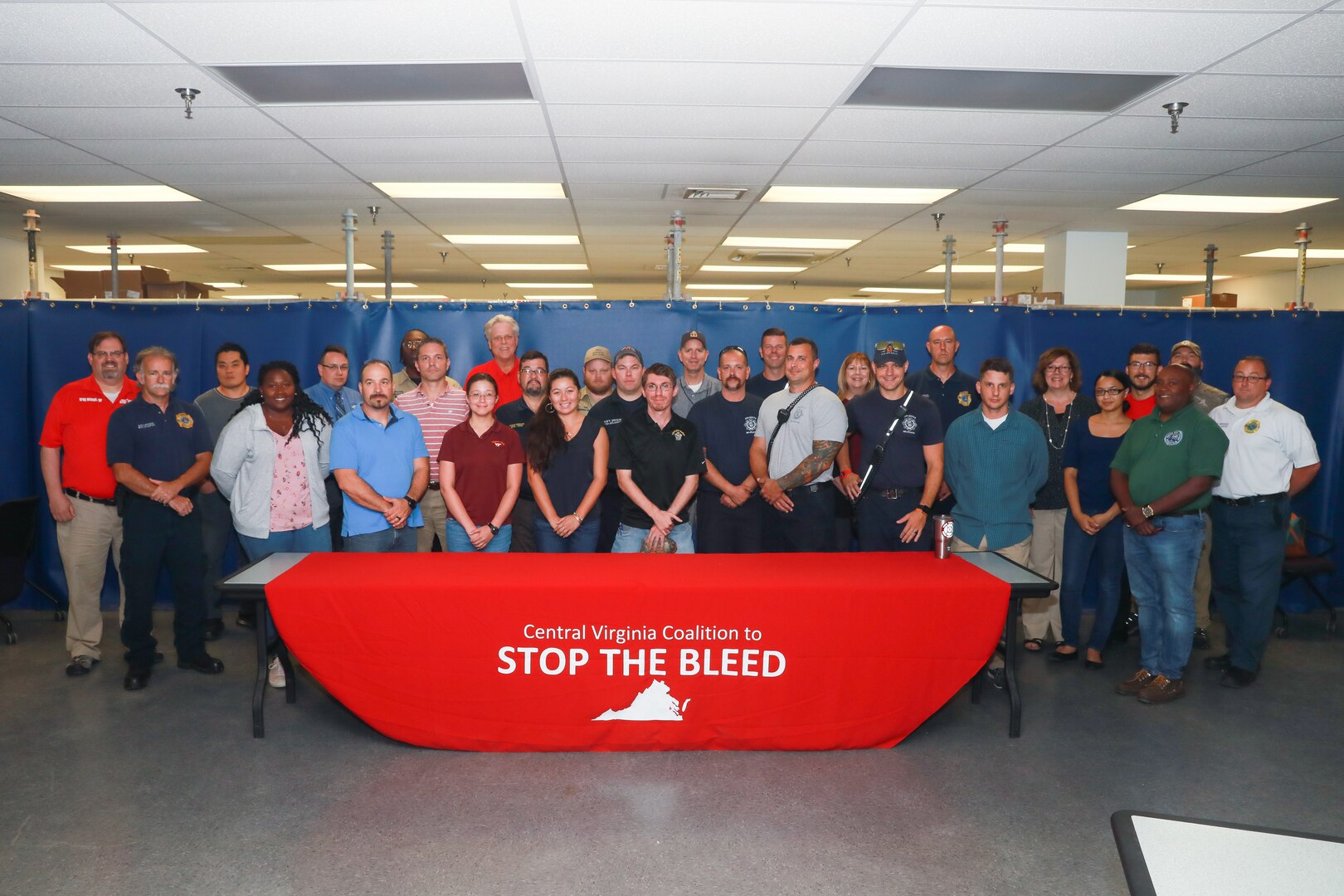 VCU CTCCE at the Naval Shipyard conducting Stop the Bleed